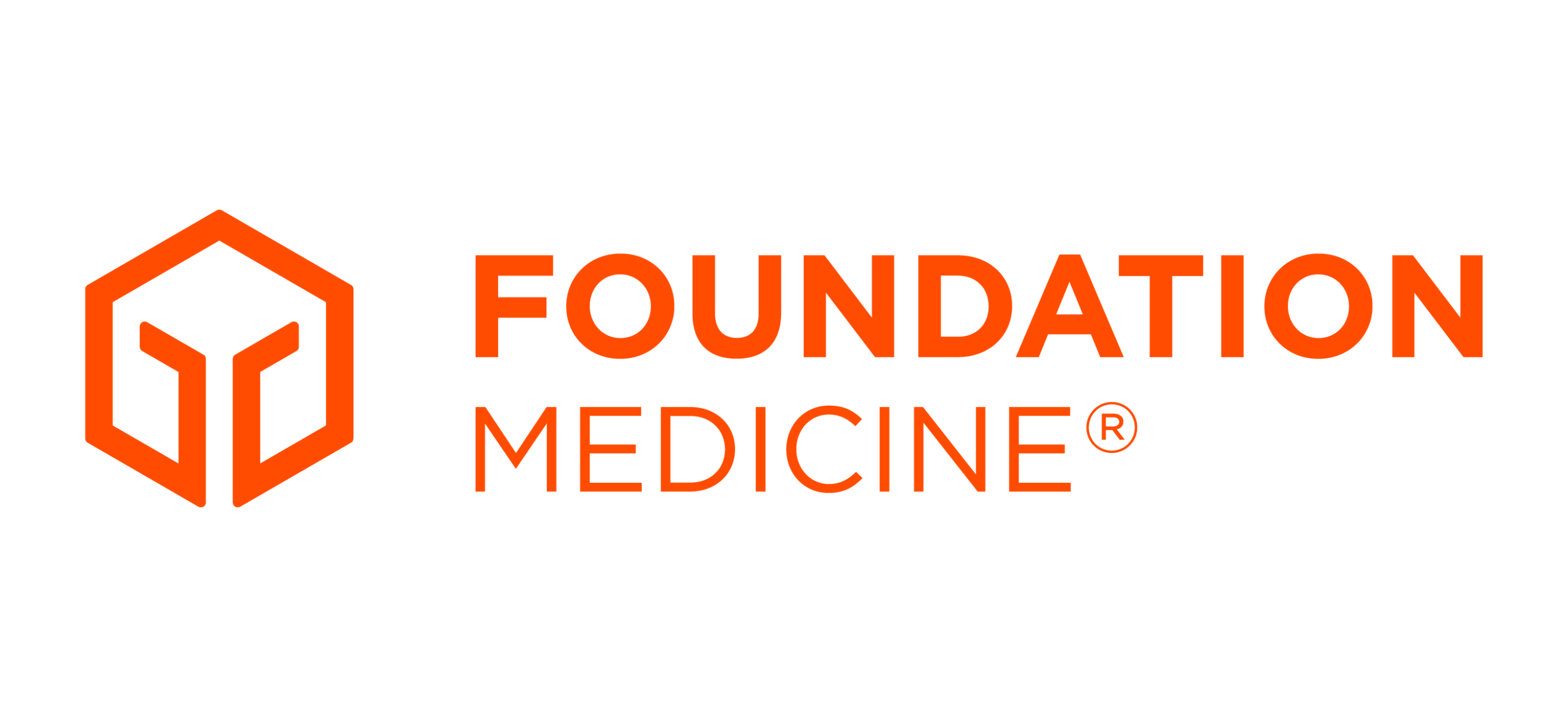 Foundation Medicine R horizontal fire logo